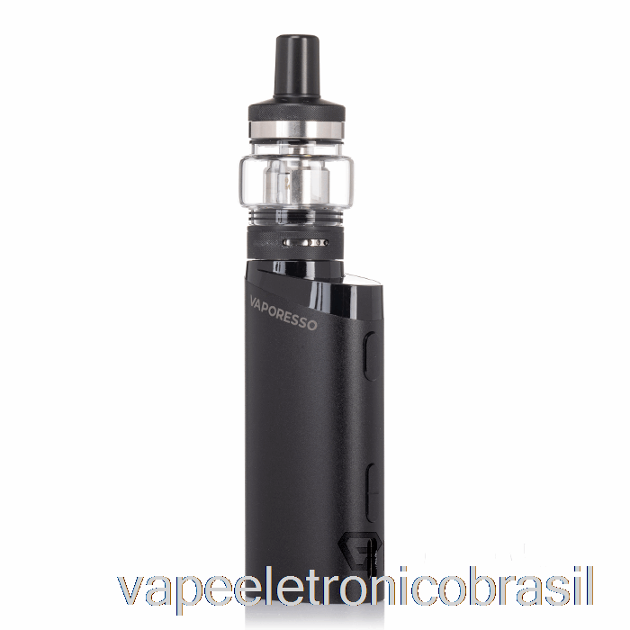 Vape Recarregável Vaporesso Gen Fit 40 Starter Kit Meia-noite Preto